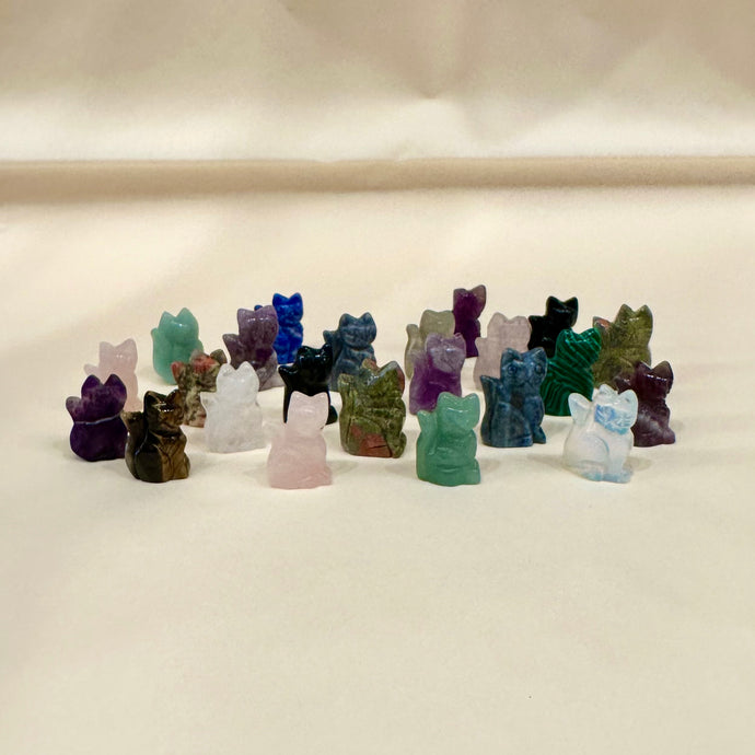 Tiny Gemstone Cats - Tigertree
