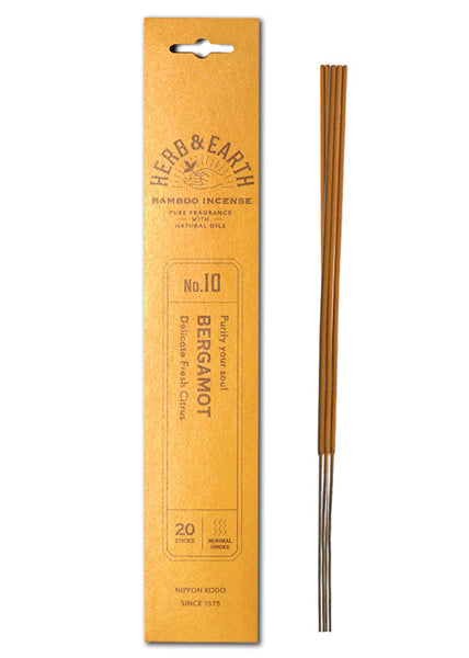 Herb & Earth Incense - Bergamot - Tigertree